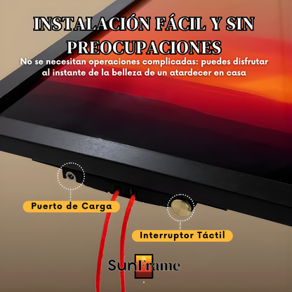 Cuadro de Sol LED Ajustable